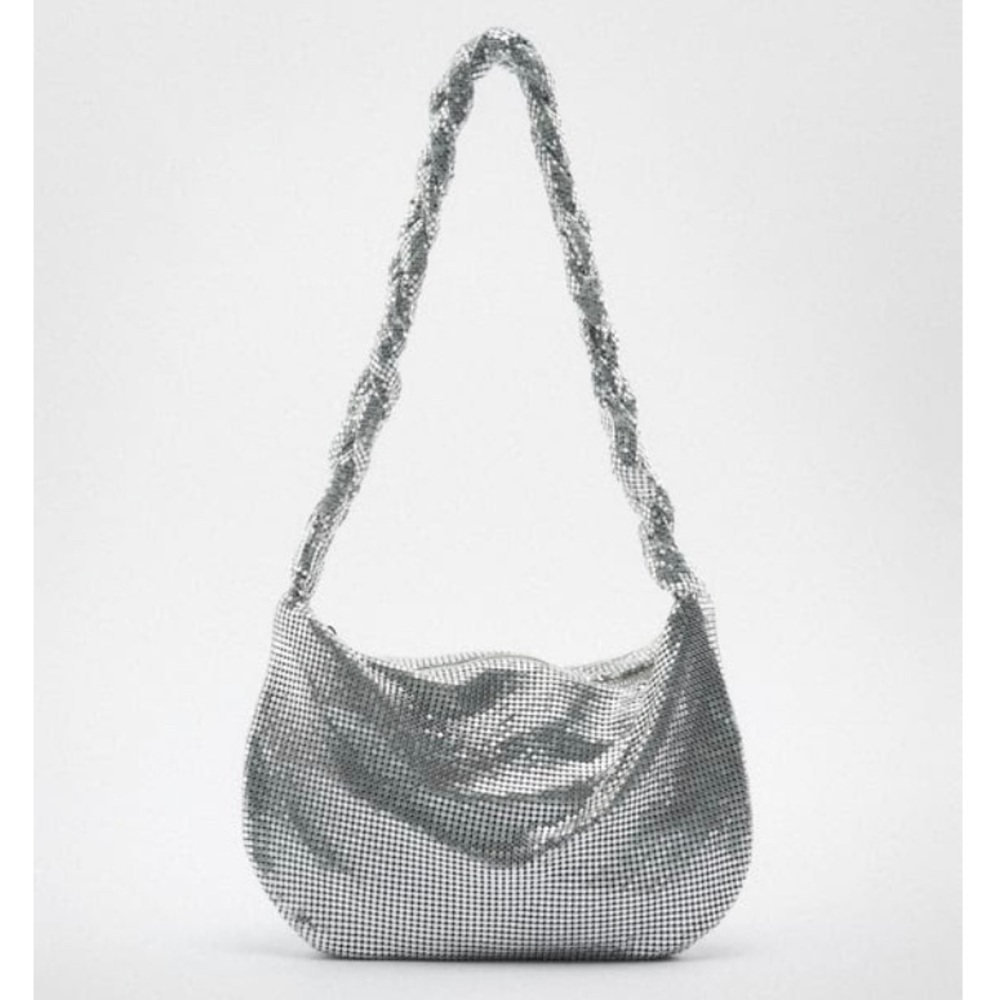 Zara Sparkly Shoulder Bag